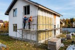 Вентилируемый фасад на стенах из газобетона